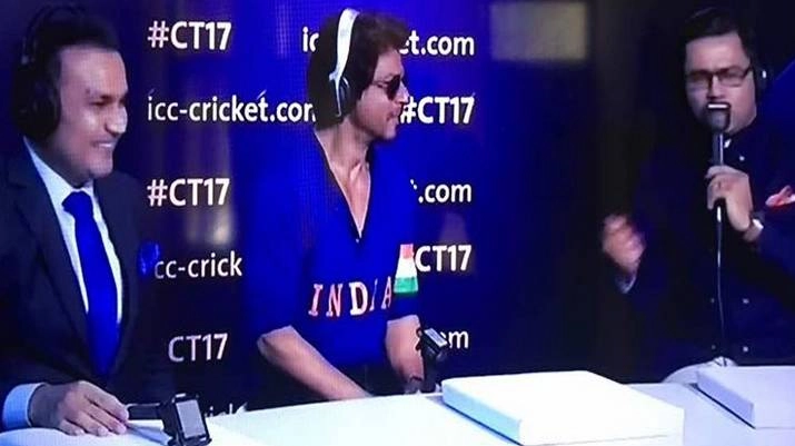 चैम्पियंस ट्रॉफी 2017 : शाहरुख खान ने सुनाए कमेंट्री बॉक्स में रोचक किस्से