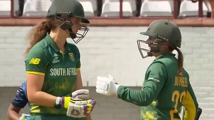 वर्ल्डकप  में दक्षिण अफ्रीका की श्रीलंका पर बड़ी जीत - ICC Women's World Cup