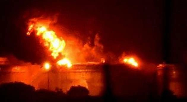 राजकोट में राष्ट्रकथा शिविर में भीषण आग, 3 की मौत - fire in Rajkot