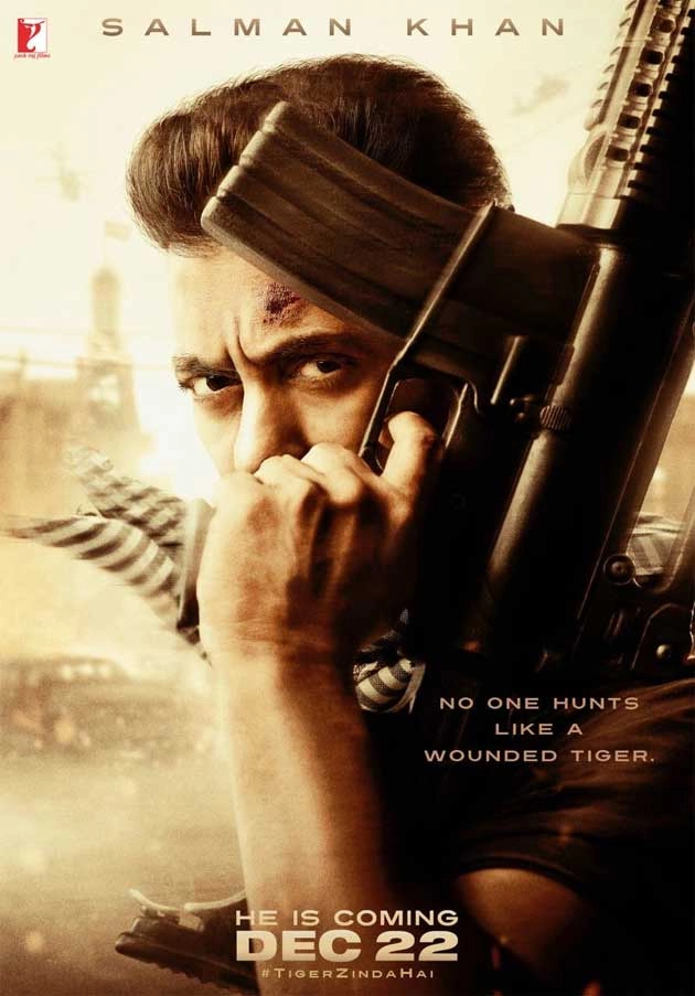 सलमान की 'टाइगर जिंदा है' का फर्स्ट लुक पोस्टर - Salman Khan, Tiger Zinda Hai, First Look, Poster
