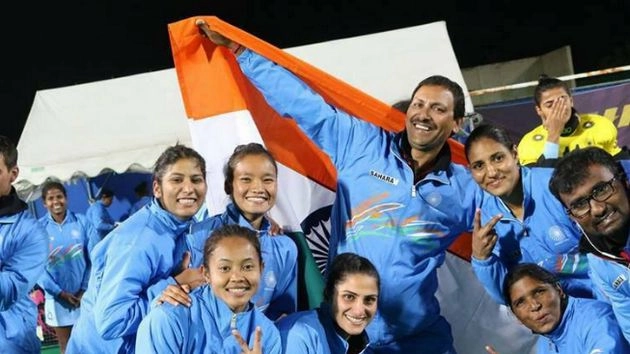 एशिया कप चैंपियन हॉकी की नायिकाओं का भव्य स्वागत - Indian Women's Hockey Team, Asia Hockey Cup