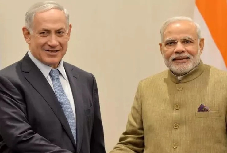 भारत और इसराइल की दोस्ती और गहरी हुई - Prime Minister Narendra Modi Benjamin Netanyahu
