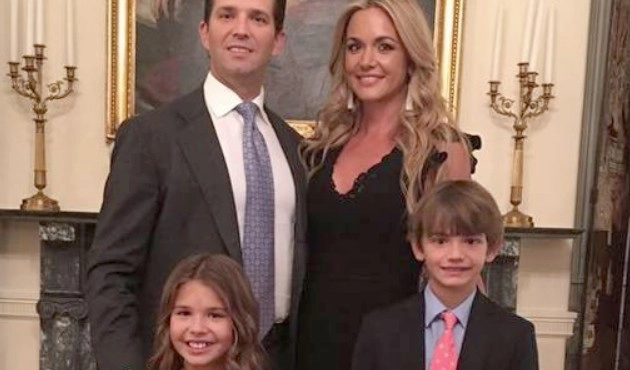 ट्रंप जूनियर की पत्नी और बच्चे सुरक्षित - Donald Trump Jr., Donald Trump Family
