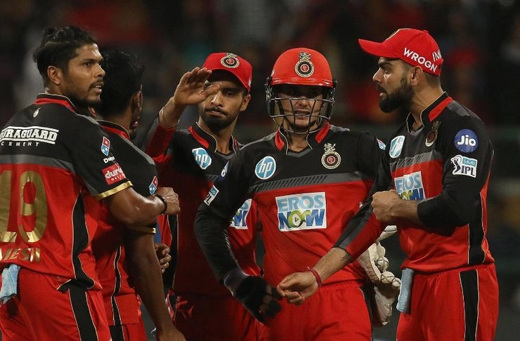 रॉयल चैलेंजर्स बेंगलूर- कोलकाता नाइटराइडर्स मैच के मुख्य बिंदु