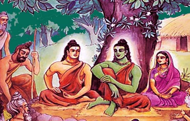 Shri Krishna 20 June Episode 49 : श्रीकृष्‍ण सुनते हैं राम वनगमन और दशरथ वियोग की कथा - Shri Krishna on DD National Episode 49