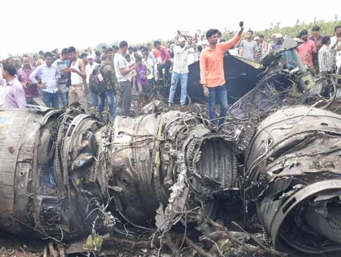 वायुसेना का लड़ाकू विमान सुखोई महाराष्ट्र में दुर्घटनाग्रस्त - airforce Sukhoi plane accident in Maharashtra