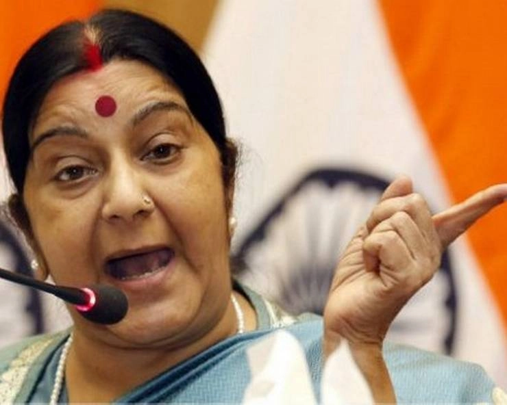 पाक विदेश मंत्री को भारी पड़ी 'गुगली', सुषमा ने लगाई फटकार