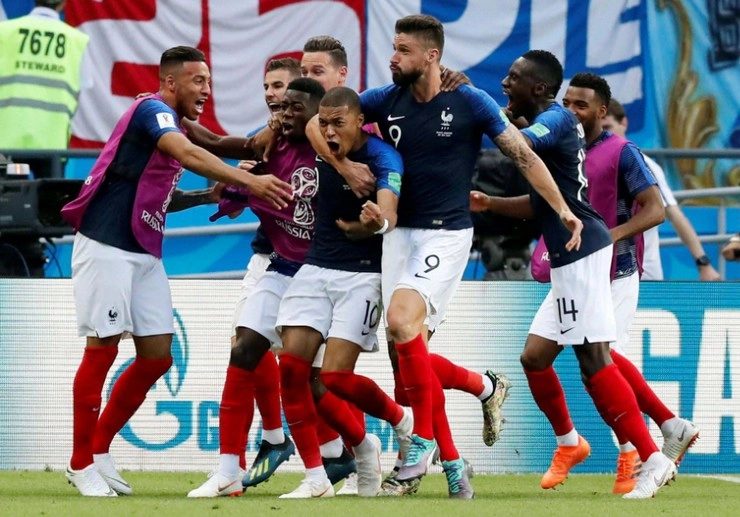 FIFA WC 2018 : फ्रांस ने 4-3 से हराकर खत्म किया अर्जेंटीना का विश्व कप 2018 का सफर