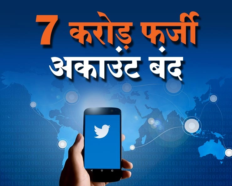 ट्रोलिंग पर ट्विटर ने कसा शिकंजा, 7 करोड़ फर्जी अकाउंट बंद - 7 crore fake account closed by twitter