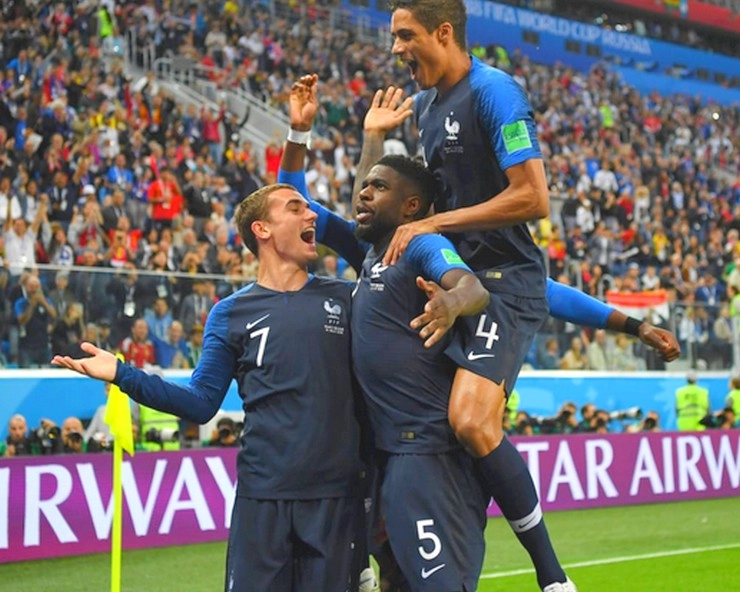 फ्रांस फीफा विश्व कप के फाइनल में, मेसी की अर्जेंटीना से मुकाबला - france beats moracco, enters in fifa world cup final
