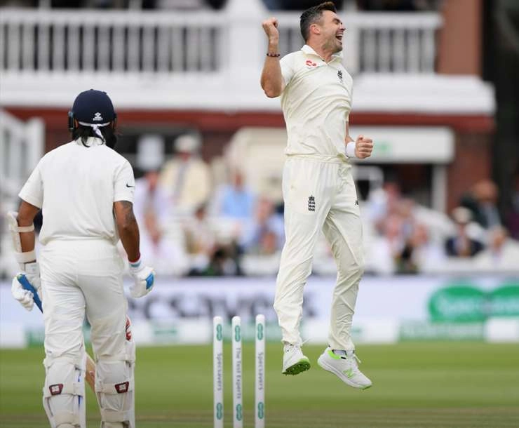 इंग्लैंड के तेज गेंदबाज एंडरसन ने मचाया तहलका, दूसरे टेस्ट में टीम इंडिया का बेहद शर्मनाक प्रदर्शन