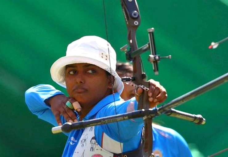 Tokyo Olympics : दीपिका कुमारी तीरंदाजी के क्वार्टर फाइनल में, 'परफेक्ट 10' से जीता मैच