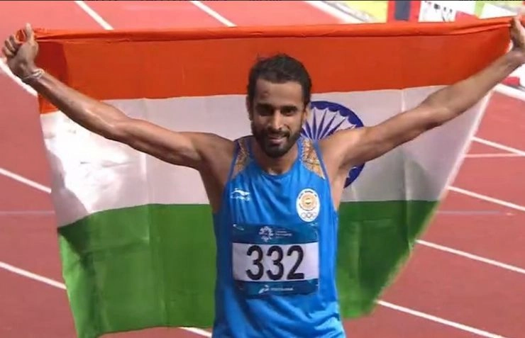 पुरुषों की 800 मीटर दौड़ में भारत का दबदबा, गोल्ड और सिल्वर दोनों पर कब्जा - India wins gold and silver in mens 800 m relley