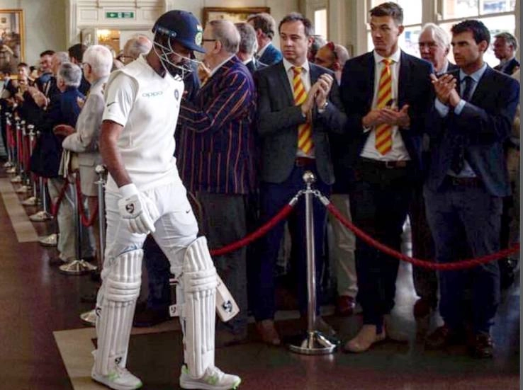 पांचवें टेस्ट में केएल राहुल और अजिंक्य रहाणे ने विकेटों के पतझड़ को थामा
