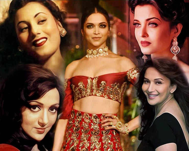 25 Beautiful Actress of Bollywood | सौ साल के इतिहास की 25 खूबसूरत अभिने‍त्रियां