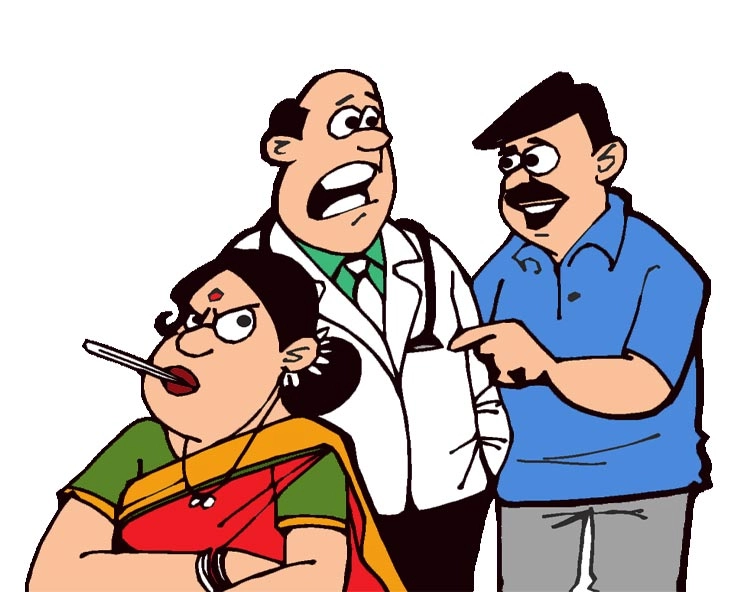 पति नींद में बातें करने लगे हैं : हसबैंड वाइफ जोक - funny jokes in hindi