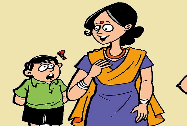 नल खोलो इसमें पापा आ रहे होंगे...  : मासूम बच्चे का नटखट जोक - Latest Joke in hindi