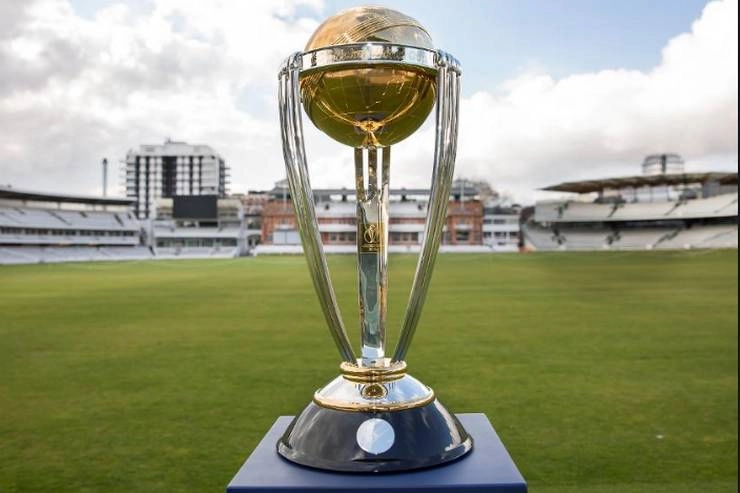 आईसीसी 2019 विश्व कप ट्रॉफी दिल्ली पहुंची - 2019 World Cup Trophy,