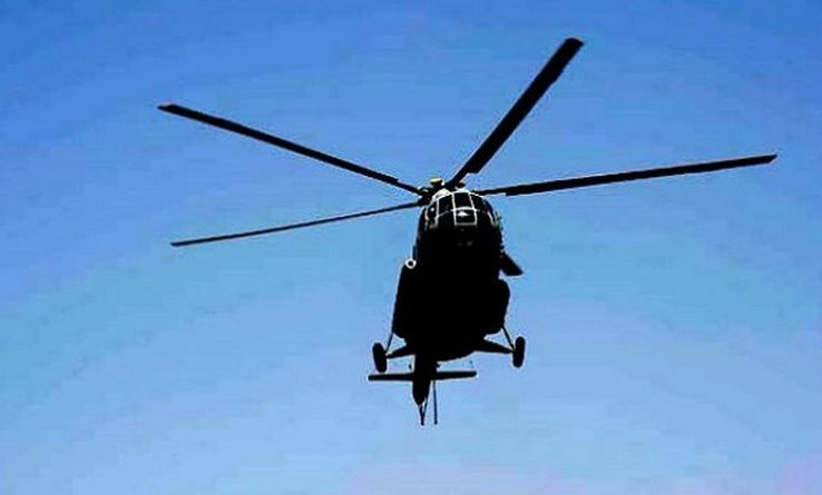 सिक्किम में वायुसेना के MI-17 हेलीकॉप्टर की इमरजेंसी लैंडिंग - emergency landing of Airforce MI-17 helicopter in Sikkim