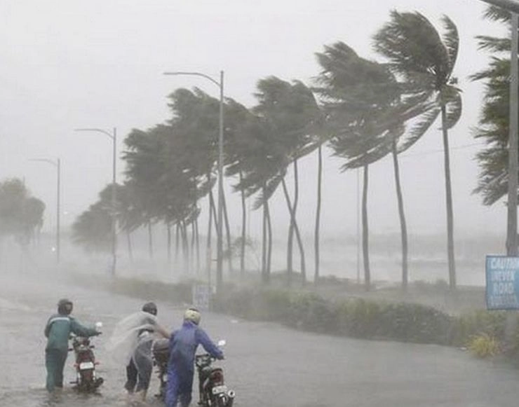 झारखंड पर चक्रवाती तूफान का खतरा - cyclone threat on Jharkhand