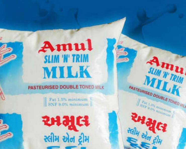 अमूल दूध के दाम फिर 2 रुपए प्रति लीटर बढ़े, कल से बढ़ी हुई दर पर मिलेगा दूध - Amul milk price hiked again by Rs 2 per liter