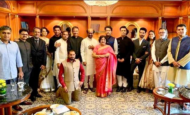 दुश्मनी भुला प्रधानमंत्री मोदी के शपथ ग्रहण समारोह में साथ नजर आए करण और कंगना, इन सितारों ने भी की शिरकत - bollywood celebs at modi swearing in ceremony photos