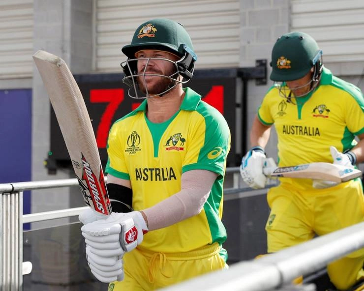 INDvsAUS वनडे में लगा डकवर्थ लुईस नियम, 33 ओवर में 317 रन बनाने होंगे ऑस्ट्रेलिया को - Australia to chase down over three hundred runs in thirty three overs
