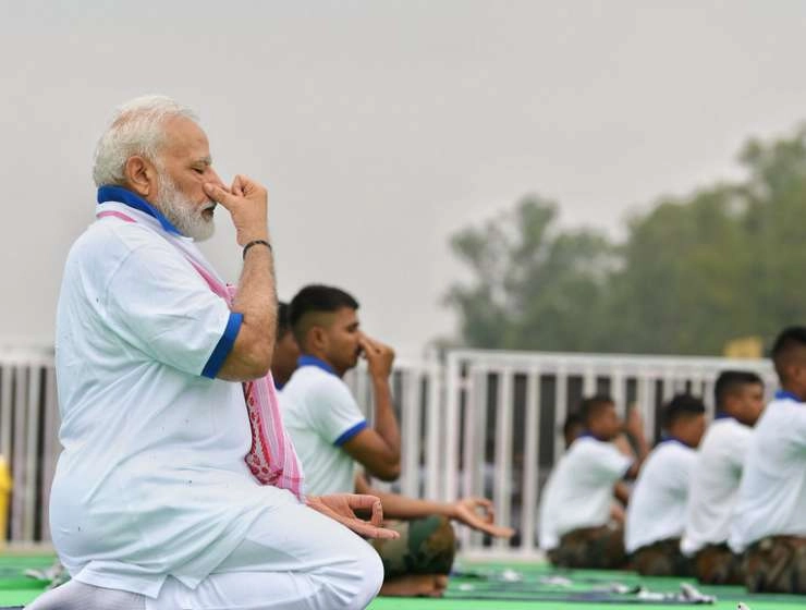 मोदी ने योग को बनाया अच्छी सेहत का 'विश्वसनीय ब्रांड' - PM Modi made Yoga brand of good health