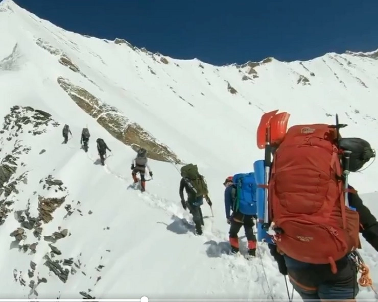8 पर्वतारोह्‍यांचा शेवटल्या क्षणांचा हृदयविदारक 1 मिनिट 55 सेकंदाचा व्हिडिओ