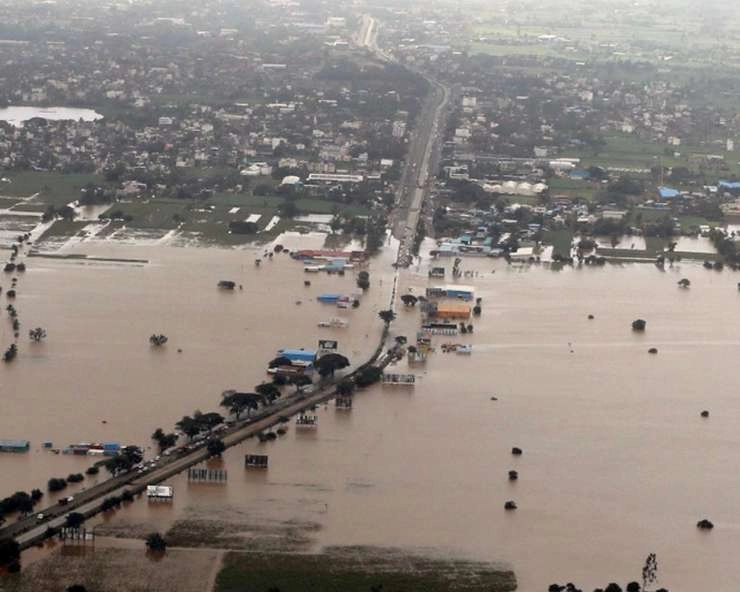 मौसम अपडेट : आधे हिन्दुस्तान में बाढ़ से हाहाकार, पिछले 24 घंटों के दौरान 150 से ज्यादा लोगों की मौत - 100 people have died in Kerala, Karnataka and Maharashtra floods in last 24 hours