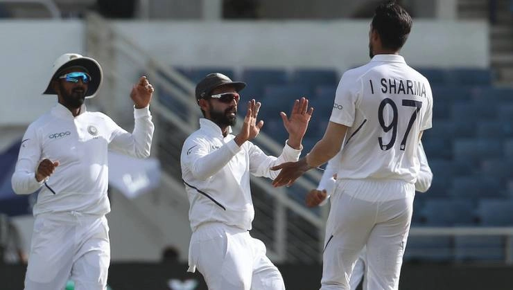 रहाणे और विहारी की नाबाद साझेदारी से दूसरे टेस्ट में क्लीन स्विप की ओर भारत - India-West Indies test