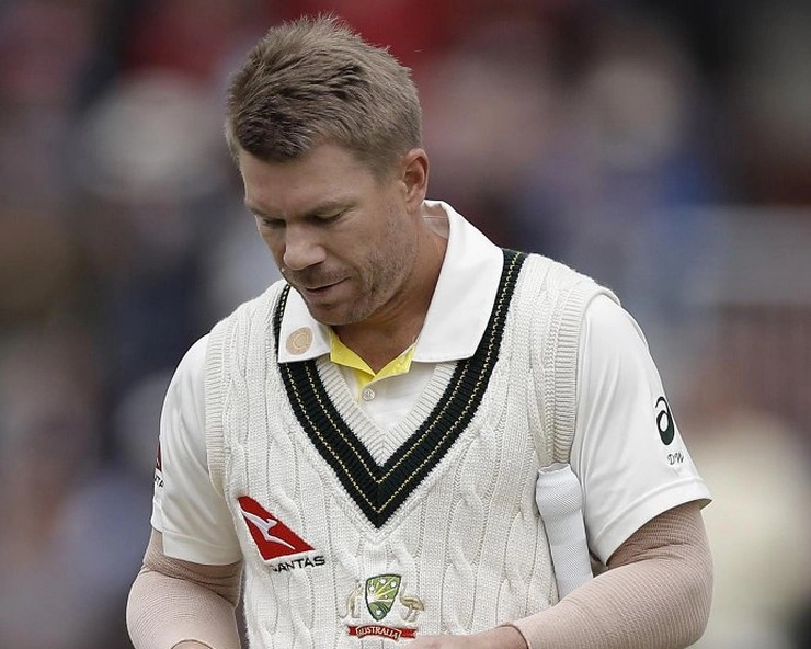 #Warner : वार्नर अब भी चोट से परेशान, तीसरे टेस्ट में खेलना संदिग्ध : लैंगर