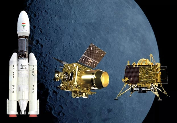 Chandrayaan 2 पर कविता : 95% सफल चंद्र-मिशन हमारा