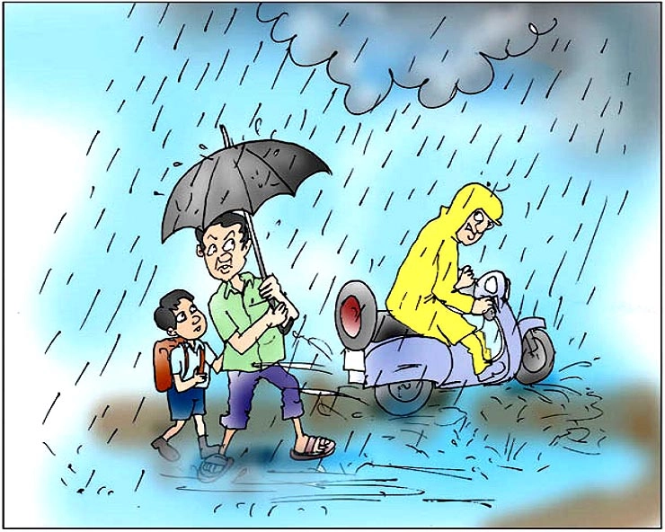 Funny Rain Shayari : बारिश की फनी शायरी पढ़कर मजा आएगा - funny jokes in hindi