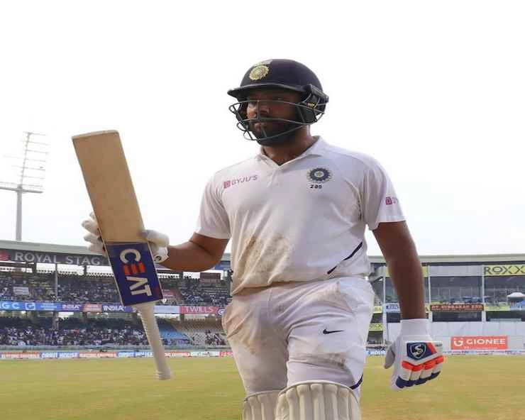 पहले टेस्ट के दूसरे दिन लंच से पहले भारत ने खोया रोहित का विकेट, सलामी बल्लेबाज चूके 100 रनों की साझेदारी