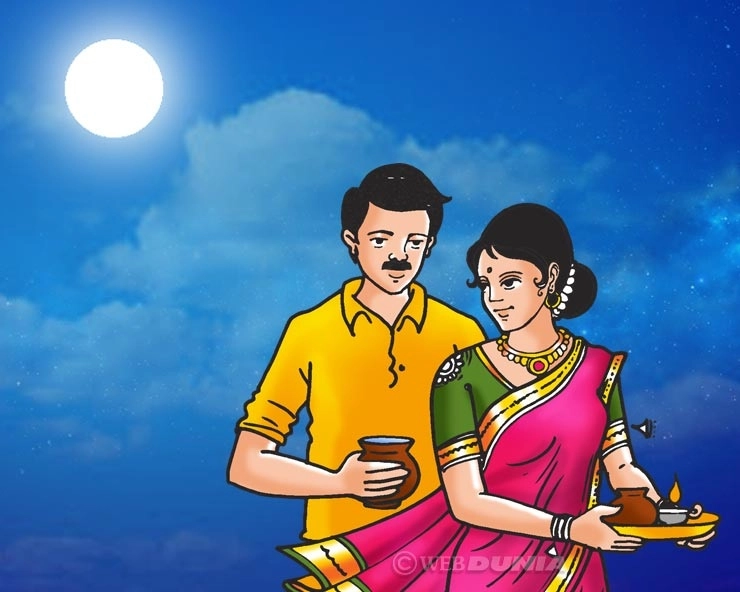 करवा चौथ का व्रत रखने की परंपरा कब से और कैसे प्रारंभ हुई? करवा चौथ की 1 नहीं 4 लोककथाएं हैं, यहां पढ़ें चारों कहानियां एक साथ - Mythology of Karva Chauth Vrat Katha
