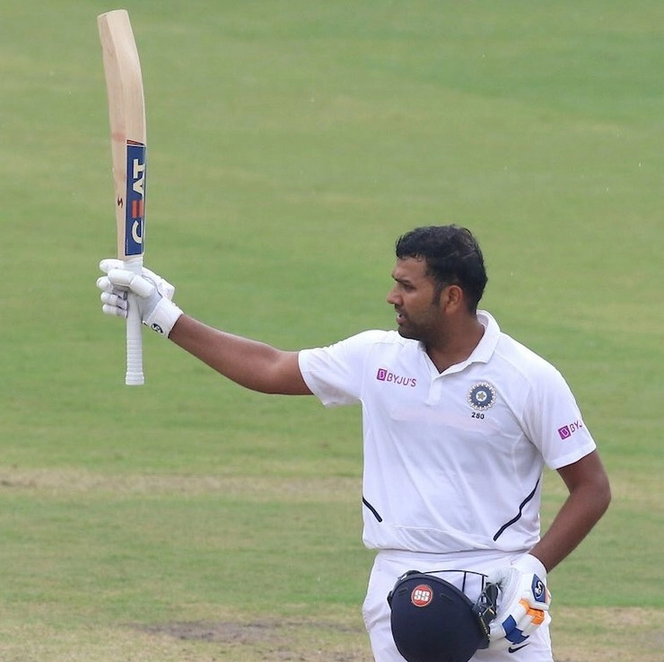 INDvsAUS के पहले टेस्ट के अंतिम सत्र में रोहित शर्मा ने जड़ा अर्धशतक, बता दिया ऐसे होती है बल्लेबाजी