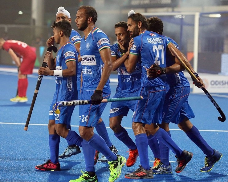 रोमांच से भरपूर भारत-मलेशिया के बीच 3-3 से ड्रॉ हुआ सुपर चार मुकाबला - India Malasiya super four match ends in a draw
