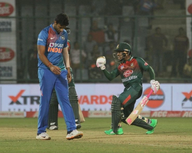 मुशफिकुर का नाबाद अर्धशतक, टी20 में पहली बार बांग्लादेश ने भारत को 7 विकेट से हराया - Bangladesh beat India by 7 wickets for the first time in T20