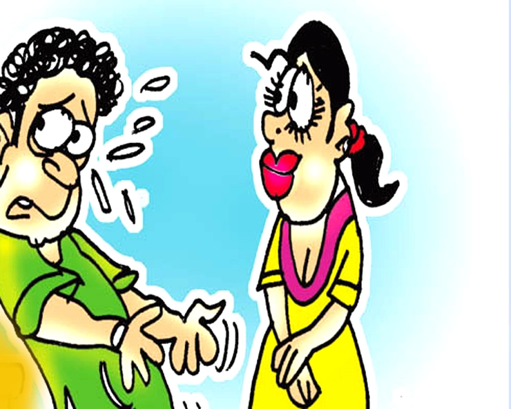 शीला आंटी को करना पड़ा सुबह उठते ही मेकअप : जोक में वजह जानकर ठहाका लगा देंगे - Husband Wife Jokes in Hindi