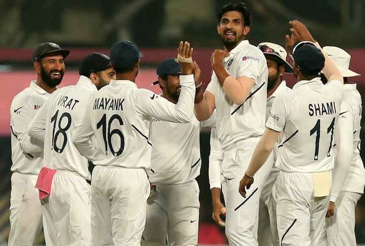 कोलकाता डे-नाइट टेस्ट में बांग्लादेश को पारी और 46 रनों से हराकर टीम इंडिया ने बनाया नया वर्ल्ड रिकॉर्ड - Team India wins pink ball Kolkata test
