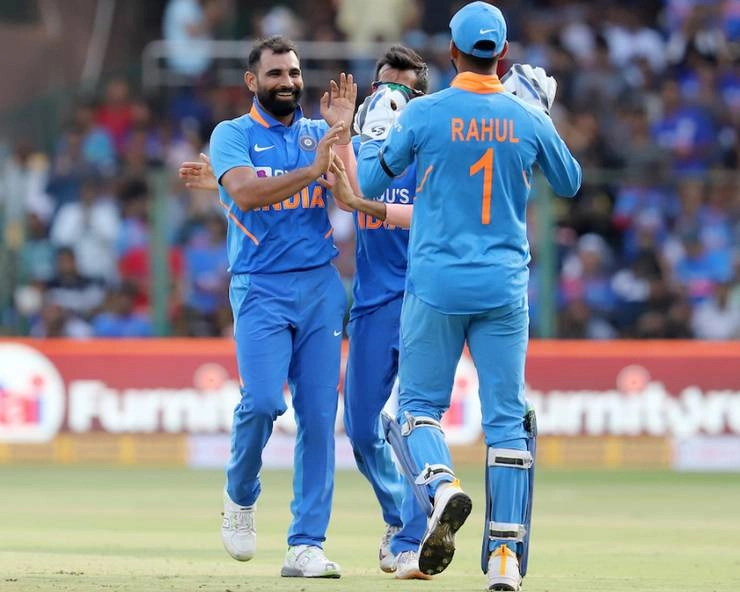 70 रनों से भारत ने न्यूजीलैंड को हराकर किया वनडे विश्वकप फाइनल में प्रवेश - India defeats Newzealand by seventy runs  in ODI WC Semi Final