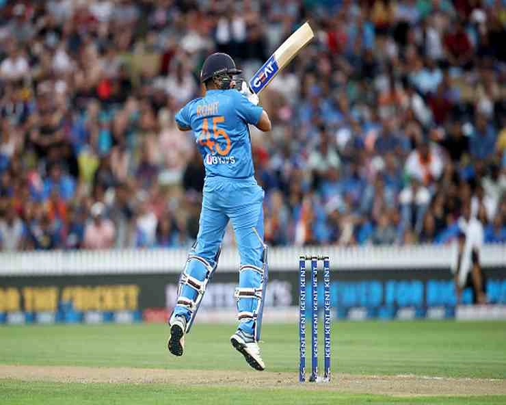 ind vs nz 3rd t20 : रोहित शर्मा ने ठोंके 23 गेंदों पर 50 रन, 3 छक्के भी जड़े - India vs New Zealand 3rd T20 live match Rohit Sharma