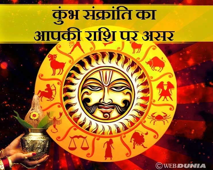 Kumbh sankranti : सूर्य का कुंभ राशि में प्रवेश, 12 राशियों पर होगा बड़ा असर