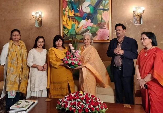 अभिनेत्री वहीदा रहमान को मुंबई में राष्ट्रीय किशोर कुमार सम्मान - Vaheeda Rahman gets national kishore samman in Mumbai