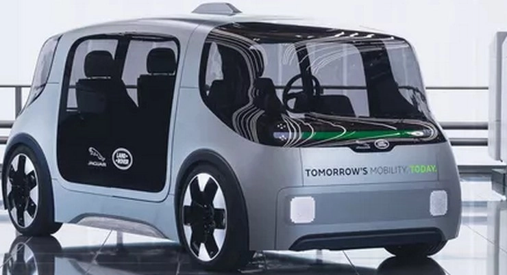 जगुआर लैंड रोवर ने पेश की बिना ड्राइवर वाली इलेक्ट्रिक कार - Jaguar Land Rover unveils autonomy ready electric car concept