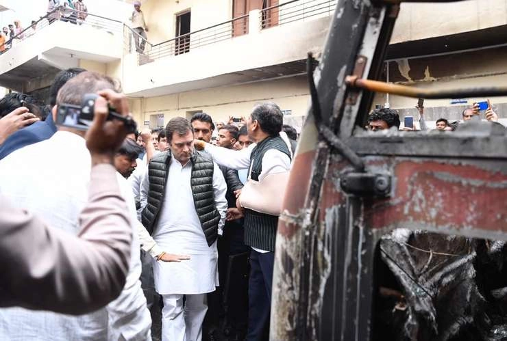 दिल्ली हिंसा पर बोले राहुल गांधी- नफरत, हिंसा में देश की छवि को जलाया जा रहा है