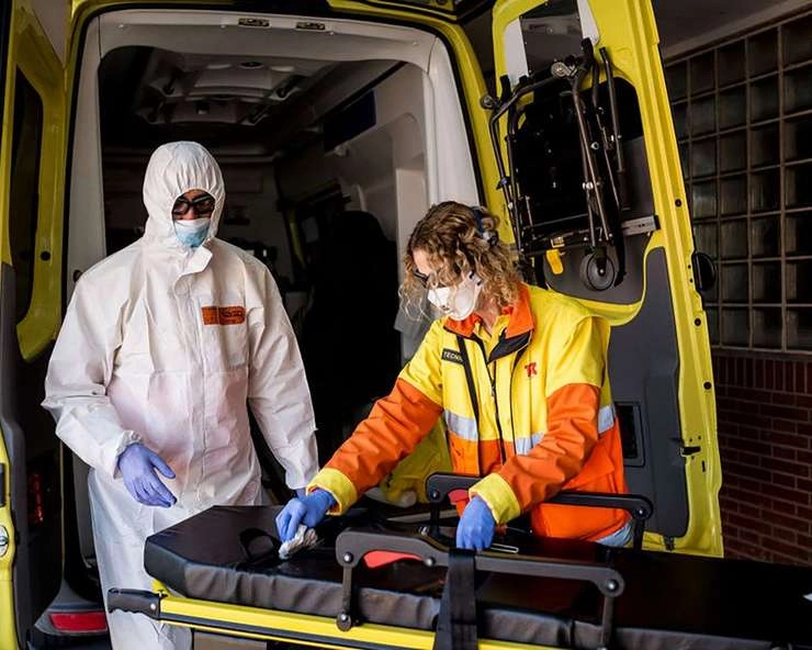 ब्रिटेन में बढ़ता कोरोना से मौत का आंकड़ा, 16 हजार के पार पहुंची संख्‍या - uk reports 5850 fresh covid 19 cases and 596 deaths
