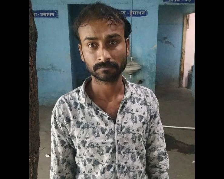 जबलपुर अस्पताल से फरार पत्थरबाज कोरोना पॉजिटिव गिरफ्तार, इंदौर पुलिस पर हमले का है आरोपी - Corona positive prisoner Javed khan arrested in Narsinghpur.