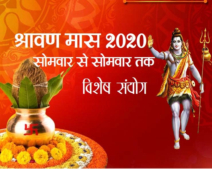 shravan maas 2020 date : 6 जुलाई 2020, सोमवार से सावन शुरू, बन रहे हैं विशेष योग